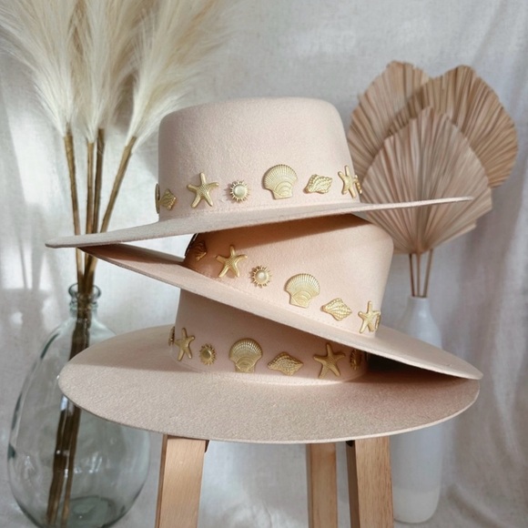 Lack of Color Seaside Wool Wide-Brim Boater Hat - Picture 6 of 6